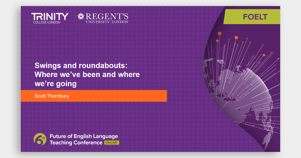 Swings and Roundabouts Where we've been and where we're going, Scott